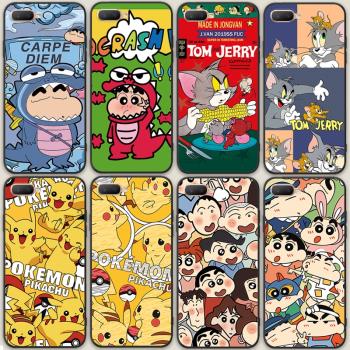 適用於恐龍oppoA5手機殼oppoA8/a7/a7x軟膠套a9情侶oppoa9x可愛A5女a11x皮卡丘A3潮男op防摔a7n鏡頭全包a11卡