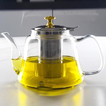 玻璃茶壺電磁爐專用加厚耐熱泡茶壺煮茶器大號大容量單壺耐高溫壺
