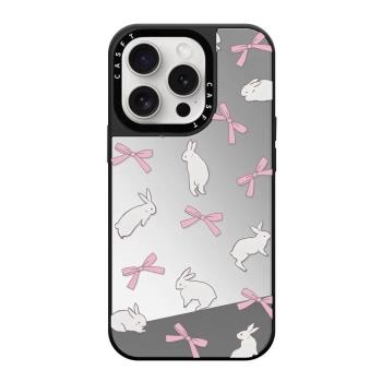 casetify手機殼兔子絲帶趙露思同款卡通聯名magsafe磁吸適用iPhone蘋果16promax/15plus/14/13亞克力防摔鏡面