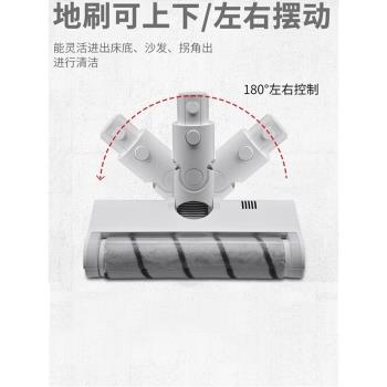 適配小米吸塵器1C配件米家無線吸塵器K10滾刷直桿軟絨電動地刷