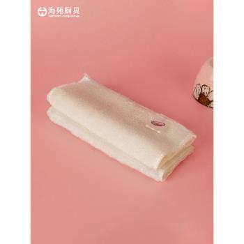 韓國不粘鍋用竹纖維百潔布洗碗巾抹布去油去汙加厚百潔布