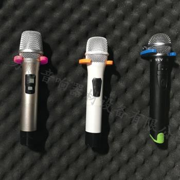 有線無線麥克風掛鉤KTV包廂話筒掛架墻掛車載巴士墻壁掛架支架