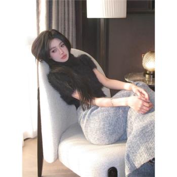 今年流行漂亮時尚高階感小洋裝氣質名媛韓劇穿搭小香風裙子套裝春