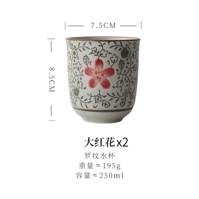 純手工・純手描き 青花染付 主人杯 茶杯 茶器 純手工・純手描き 青花染付 主人杯 茶杯 茶器 主人杯青花瓷日式陶瓷