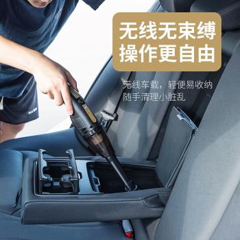 110v usb充電車載吸塵器無線車用大功率手持式家用強力吸可手持式