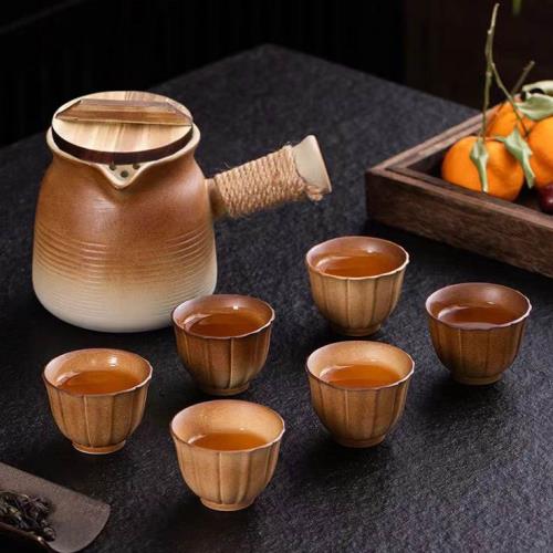 奶茶茶罐陶罐茶具干燒圍爐煮茶罐罐壺茶壺戶外打邊爐泡茶家用烤火