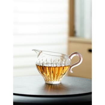 拓土耐熱加厚高硼矽玻璃公道杯創意高檔分茶器功夫茶具茶海勻茶杯