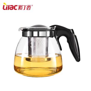 紫丁香大容量專用加熱玻璃茶壺