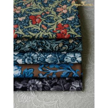 PopoHouse復古棉布連衣裙diy花朵