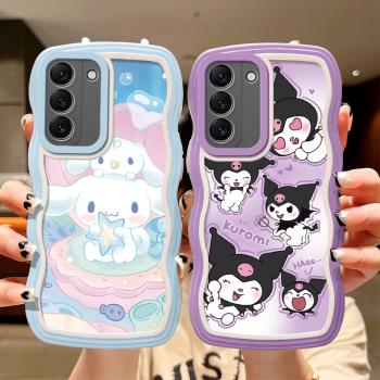 適用於三星S21+手機殼搞怪時尚G9960個性軟矽膠galaxy s21保護套ins風可愛女生SM-G9910透明s21plus卡通軟殼
