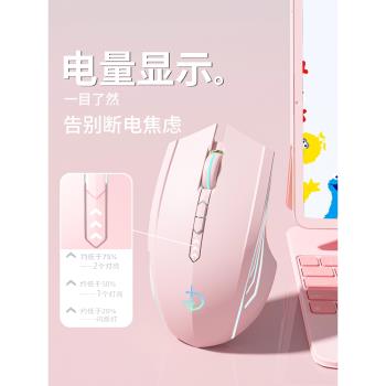 無線滑鼠藍牙靜音電腦筆記本家用辦公遊戲電競可充電華碩聯想通用