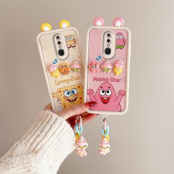卡通可愛庫洛米適用OPPOA9手機殼網紅立體耳朵A9x小羊皮軟邊趣味可愛日韓殼
