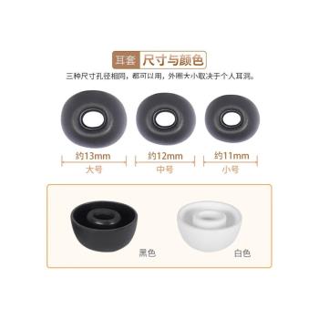 適用斐耳FIIL Key Pro無線耳機矽膠套入耳式橢圓口防掉耳塞耳帽套