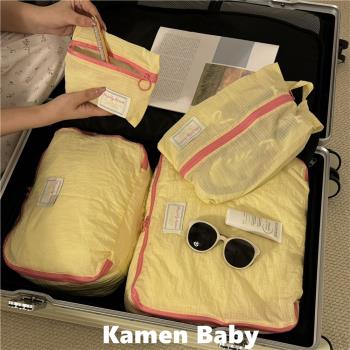 鞋子衣服旅行收納袋便攜大容量尼龍防水行李箱內衣內褲分裝收納包