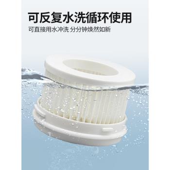 適用於小米米家無線吸塵器2顯塵版非原裝濾芯1C配件K10HEPA過濾網