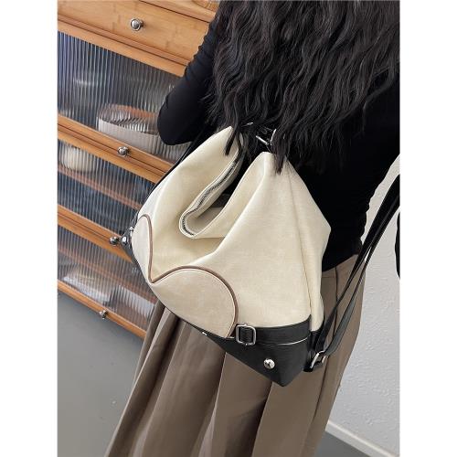 休閑通勤包大容量女士包包2025新款洋氣百搭雙肩后背包單肩托特包