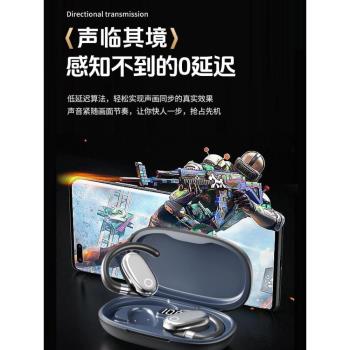 2025新款掛耳式無線耳機藍牙骨傳導高音質開放式運動跑步超長續航