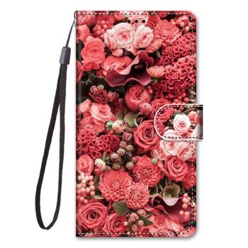 玫瑰園適用三星S21ultra翻蓋手機殼S21+保護套S20 FE電話殼Note20