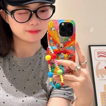 適用於蘋果16promax手機殼iphone15/8原田治iphone11/12簡約個性iphonex可愛iphone14/7網紅羽紗女款小眾可愛