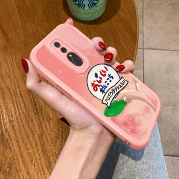 適用OPPOA9手機殼小清新水蜜桃A5全包A11x軟矽膠k9s夏天好看A8防摔k7皮質K12plus保護K10pro套K5女生K3新款