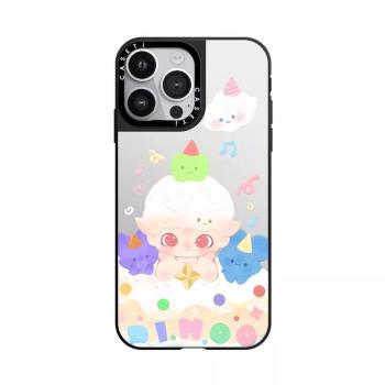 casetify手機殼聯名dimoo泡泡可愛magsafe磁吸適用iPhone蘋果16promax/15plus/14/13/12亞克力防摔鏡面保護殼