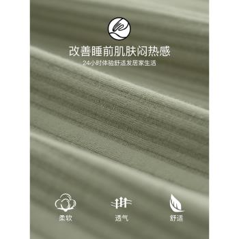 公主風短袖帶胸墊睡裙夏季天孕婦大碼睡衣2025新款薄款女士家居服