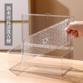茶具收納盒透明放功夫茶杯茶壺杯架酒杯防塵杯子收納架盒子置物架