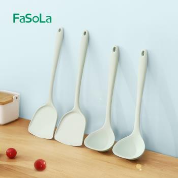 FaSoLa炒菜不傷鍋廚具矽膠鏟湯勺