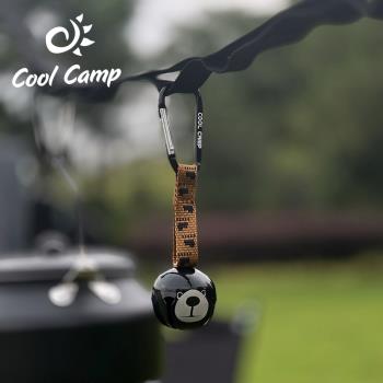 COOLCAP戶外露營風鈴登山徒步揹包掛飾鈴鐺鑰匙扣氛圍裝飾小掛件