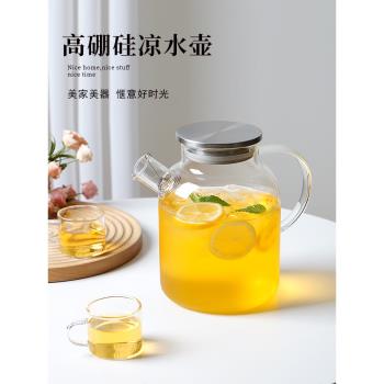 耐高溫家用燒水大容量玻璃茶壺
