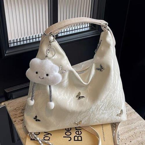 一包三背三用大容量托特包女2024新款高級感通勤雙肩單肩斜挎背包