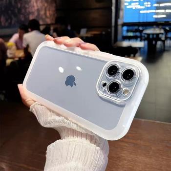 iPhone13手機殼12透明防摔適用於蘋果15promax新款11保護套x/xr加厚氣囊7/8p的xsmax男女款矽膠薄14軟殼散熱