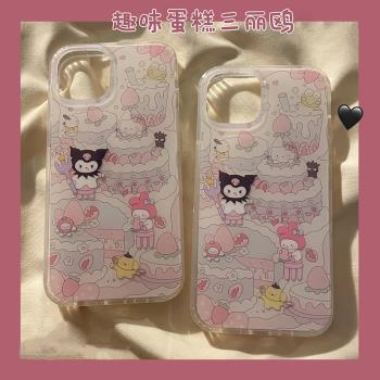 趣味卡通動漫適用於三星s21ultra手機殼s9軟s21 FE透明S22保護套S23防摔note20ultra矽膠note10新款s10+a71