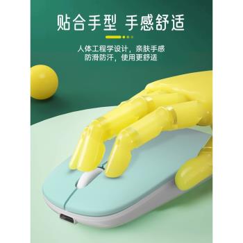 無線滑鼠藍牙靜音遊戲電腦辦公筆記本男女生適用戴爾華碩聯想小米