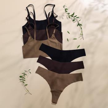 無痕大碼性感薄款聚攏前扣女士內衣 Seamless gathering sexy bra