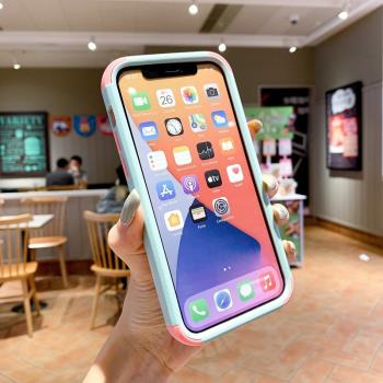 蘋果12手機殼iphone11螢幕保護13套X女XR加厚xsmax包邊pro防摔男mini全包8plus矽膠7P硬殼6sp氣囊6適用14套15
