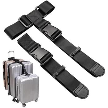 旅行坐飛機高鐵行李綁帶拉桿箱皮帶行李箱連線繩綁帶可調節打包帶