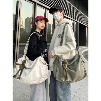 旅行男款日系輕便休閑女斜挎包