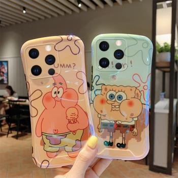 適用於小蠻腰蘋果12手機殼12Promax情侶iPhone11卡通xs可愛12Pro鏡頭全包xr軟矽膠max防摔7網紅8男女款x潮牌