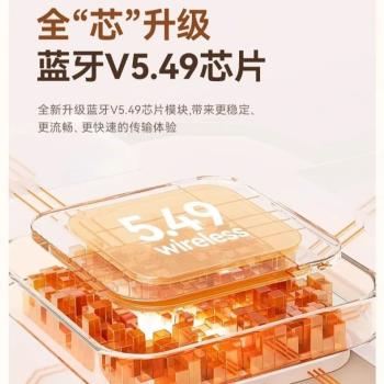 博力神XT17藍牙耳機透明太空艙無線耳機入耳降噪立體音質長續航通