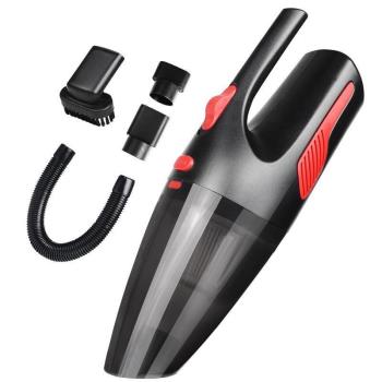 汽車無線吸塵器車載便攜式幹濕兩用充電除塵器車用帶燈手持吸塵器