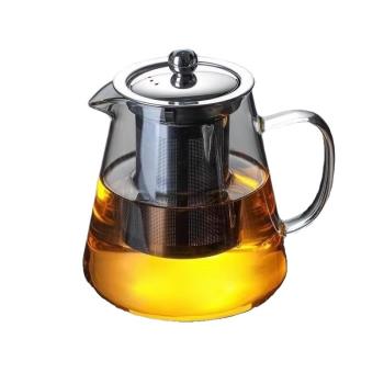 玻璃茶壺泡茶壺茶水過濾加厚茶具耐高溫煮水壺煮茶壺茶濾濾網明火