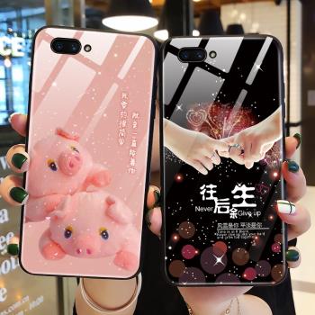 適用於oppoa5手機殼玻璃oppoa3保護矽膠套oppo全包PBAM00防摔可愛豬a3外oopp硬軟殼A5女款opopa潮男0PP0A網紅