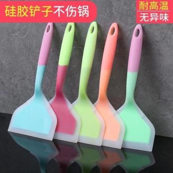 耐高溫小號矽膠煎鏟不粘鍋鏟玉子燒鍋鏟厚蛋燒鏟子廚具家用鏟