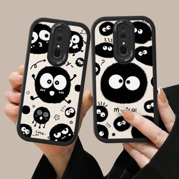 適用oppoa9x手機殼a9新款oppo a9x保護套PCEM00全包0ppoa9x防摔opp0a9x矽膠歐泊a9x軟殼防滑卡通煤球男女潮