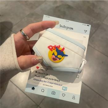 趣味小新搞怪內褲適用airpods4保護殼蘋果無線藍牙耳機殼三代耳機套矽膠防摔airpodspro2保護套1/2代軟殼情侶
