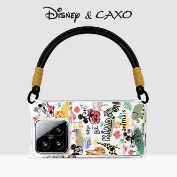 【Disney正版】適用小米15Pro手機殼米奇動物城透明矽膠全包防摔小米15pro斜挎揹包式Xiaomi15小眾潮牌不撞款