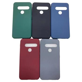 適用LG G8X ThinQ/V50S手機殼Velvet/G9磨砂防滑防汗G7軟矽膠套G6純色G8S防指紋V30 V40親膚STYLO6/7/5保護套