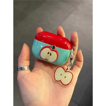 夏日清新水果蘋果AirPods Pro2保護殼適用airpods1/2二代小眾無線藍牙耳機保護套二代華強北悅虎5代3代耳機殼