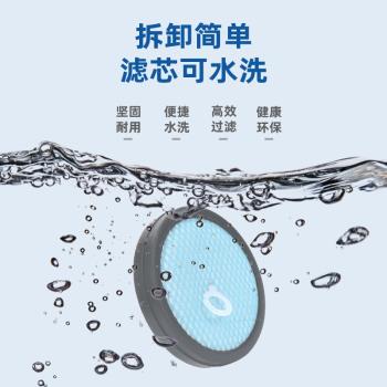 適配美的手持式無線吸塵器配件VH1704 P3 P3-L可水洗濾芯過濾網
